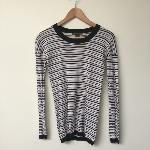 Armani Exchange Striped Sweater - Picture 2 of 6